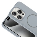 Apple iPhone 15 Pro Max Uyumlu Kılıf M-safe Şarj Özellikli Zore Meta Kapak - 13