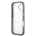 Apple iPhone 17 Uyumlu Kılıf Karl Lagerfeld Orjinal Lisanslı Parlayan Simli Karl & Choupette Heads Kapak - 6