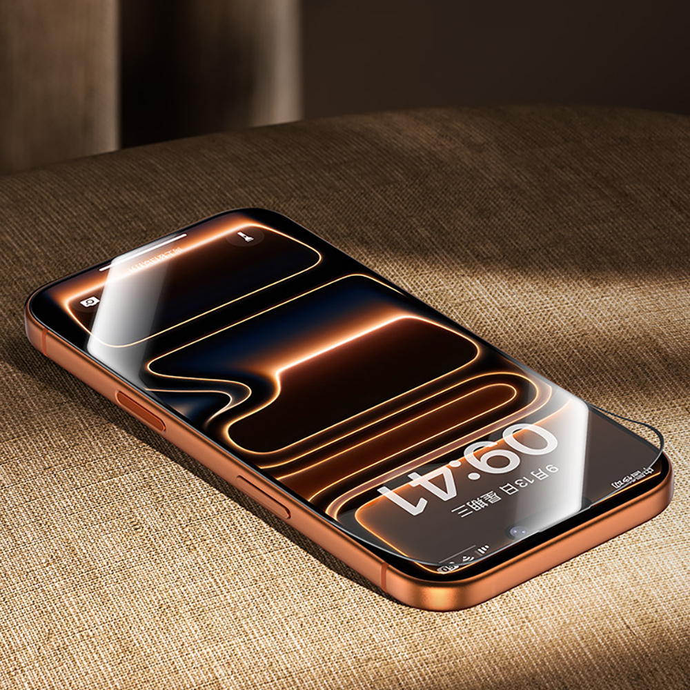 Apple iPhone 17 Pro Max Uyumlu Benks Glass Warrior 2.0 AR-EZFita Cam Ekran Koruyucu + Kolay Uygulama Aparatı - 5