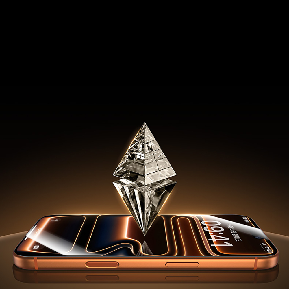 Apple iPhone 17 Pro Max Uyumlu Benks Glass Warrior 2.0 AR-EZFita Cam Ekran Koruyucu + Kolay Uygulama Aparatı - 8