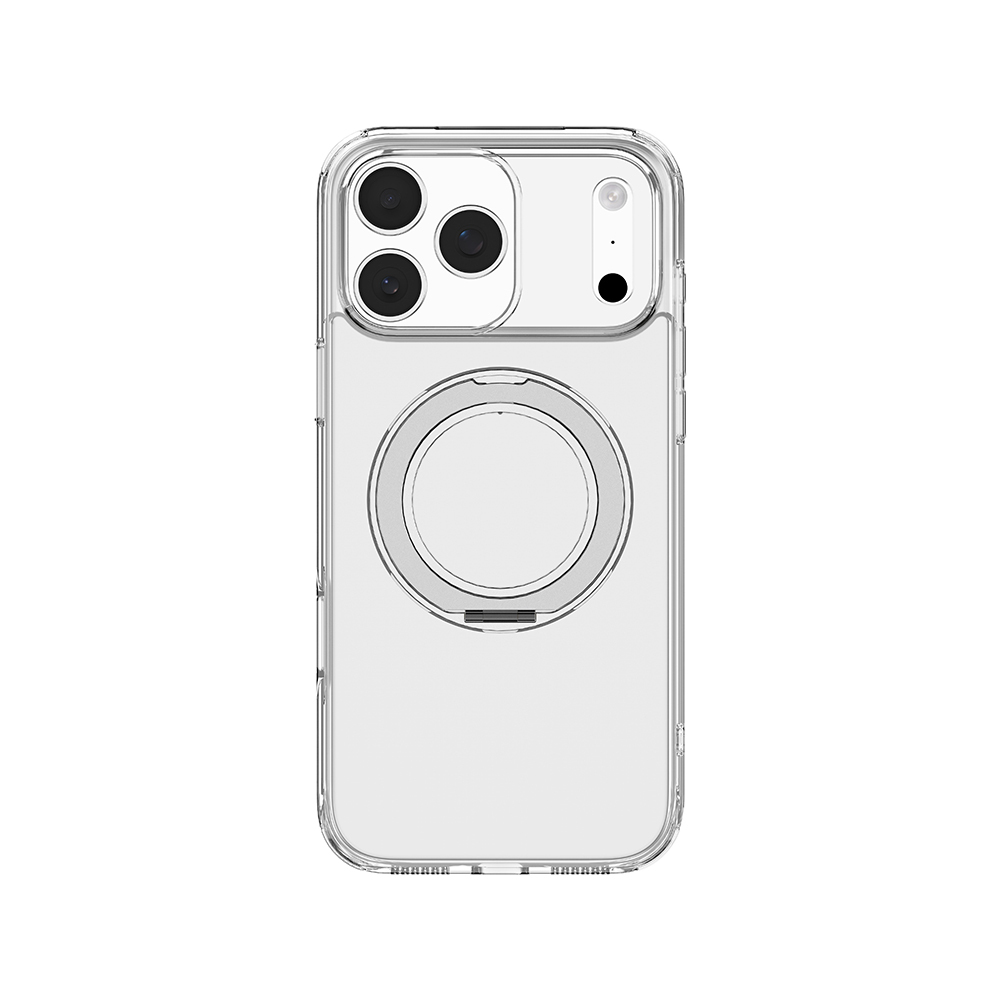 Apple iPhone 17 Pro Uyumlu Kılıf M-safe Şarj Özellikli Standlı Airbag Tasarımlı Mutural Fresh Serisi Kapak - 2