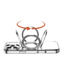 Apple iPhone 17 Pro Uyumlu Kılıf M-safe Şarj Özellikli Standlı Airbag Tasarımlı Mutural Fresh Serisi Kapak - 6
