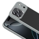 Apple iPhone 17 Pro Uyumlu Kılıf M-Safe Şarj Özellikli Karbon Fiber Görünümlü Zore Truva Silikon Kapak - 5