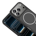Apple iPhone 17 Pro Uyumlu Kılıf M-Safe Şarj Özellikli Metal Kamera Çerçeveli Zore Sanremo Silikon Kapak - 6