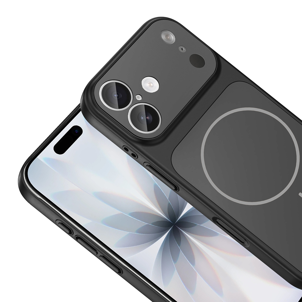 Apple iPhone 16 Uyumlu Kılıf Zore M-Safe Şarj Özellikli Kamera Korumalı Formen Kapak - 7