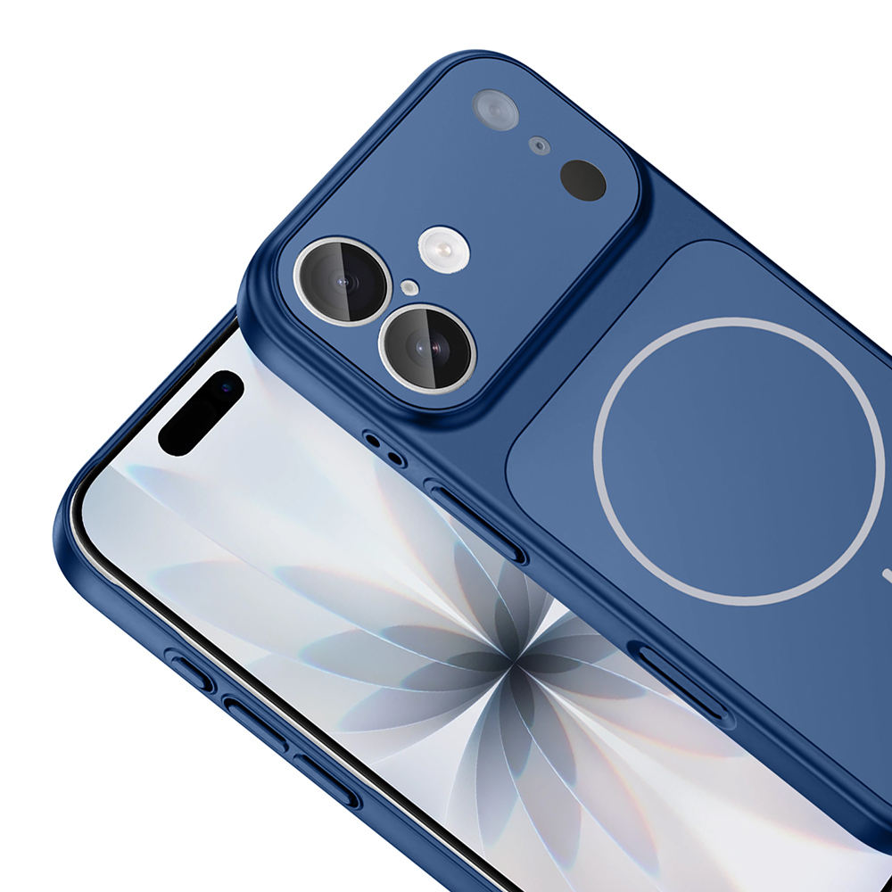 Apple iPhone 16 Uyumlu Kılıf Zore M-Safe Şarj Özellikli Kamera Korumalı Formen Kapak - 11