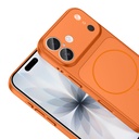 Apple iPhone 16 Uyumlu Kılıf Zore M-Safe Şarj Özellikli Kamera Korumalı Formen Kapak - 12