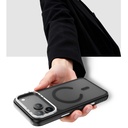 Apple iPhone 17 Pro Max Uyumlu Kılıf M-safe Şarj Özellikli Metal Kamera Standlı Lenyes CK226 PC Kapak - 4