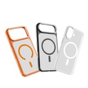 Apple iPhone 17 Pro Max Uyumlu Kılıf M-safe Şarj Özellikli Metal Kamera Standlı Lenyes CK226 PC Kapak - 7