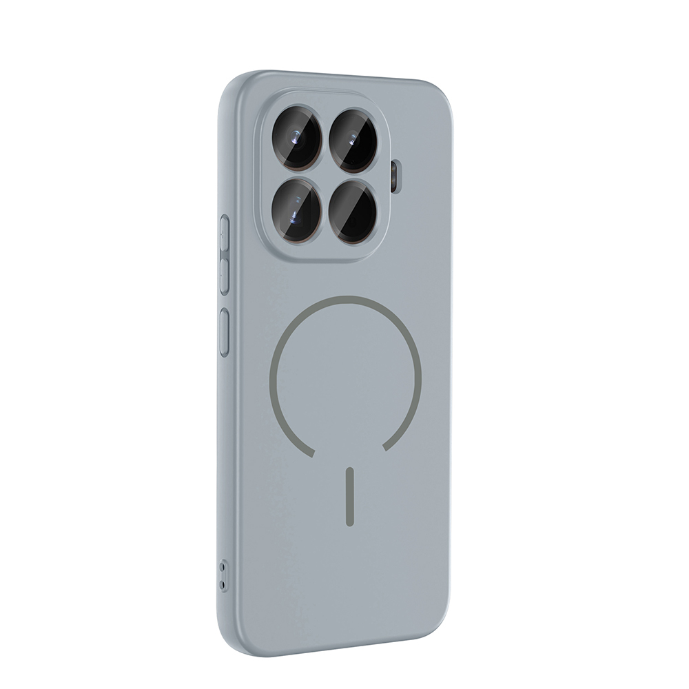 Xiaomi 15T Pro Uyumlu Kılıf M-safe Şarj Özellikli Zore Meta Kapak - 6