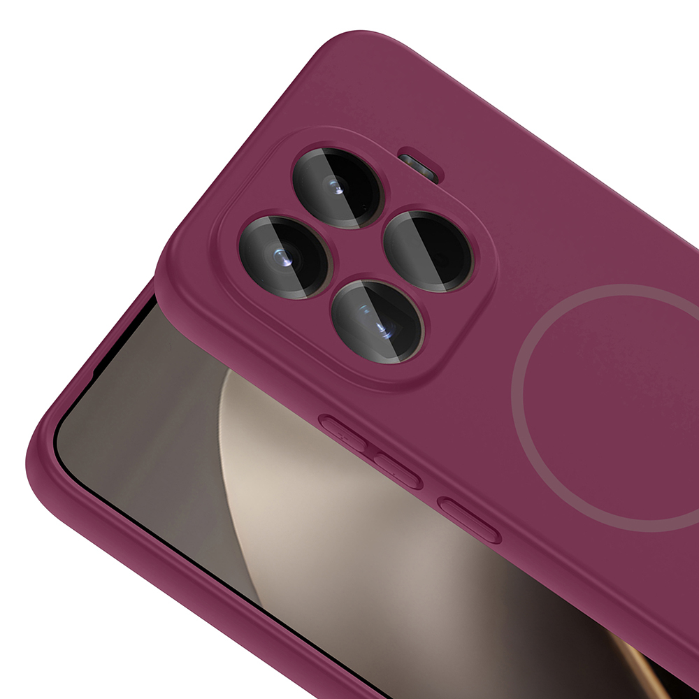 Xiaomi 15T Pro Uyumlu Kılıf M-safe Şarj Özellikli Zore Meta Kapak - 12