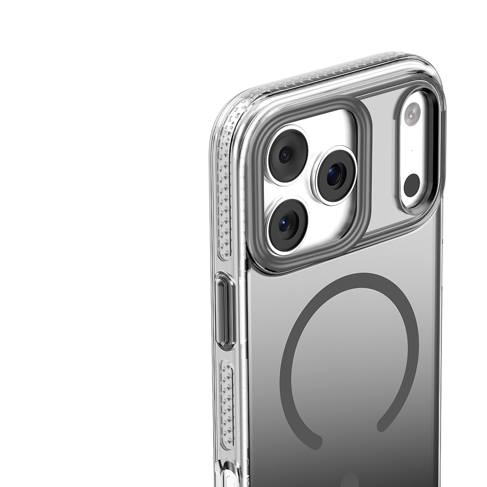 Apple iPhone 17 Pro Uyumlu Kılıf M-safe Şarj Özellikli Sararmaya Karşı Dayanıklı Mutural Icesense Serisi Kapak - 4