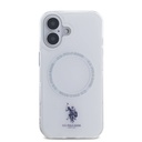 Apple iPhone 16 Uyumlu Kılıf U.S. Polo Assn. Orjinal Lisanslı Magsafe Şarj Özellikli IML Double Horse Logolu Ring Kapak - 2