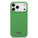 Apple iPhone 17 Pro Max Uyumlu Kılıf Lacoste Orjinal Lisanslı M-safe Şarj Özellikli PU Pike Desenli Metal Logolu Kartlıklı Kapak - 10