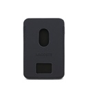 Apple iPhone 17 Pro Max Uyumlu Kılıf Lacoste Orjinal Lisanslı M-safe Şarj Özellikli PU Pike Desenli Metal Logolu Kartlıklı Kapak - 26