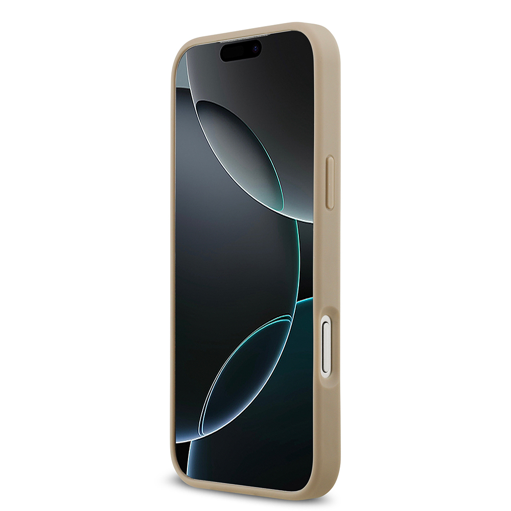 Apple iPhone 17 Pro Max Uyumlu Kılıf Lacoste Orjinal Lisanslı M-safe Şarj Özellikli PU Pike Desenli Metal Logolu Kartlıklı Kapak - 30