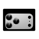 Apple iPhone 17 Pro Max Uyumlu Zore CL-20 Kamera Lens Koruyucu - 3