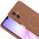 Samsung Galaxy A07 Uyumlu Kılıf M-safe Şarj Özellikli Zore Meta Kapak - 10