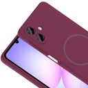 Samsung Galaxy A07 Uyumlu Kılıf M-safe Şarj Özellikli Zore Meta Kapak - 12