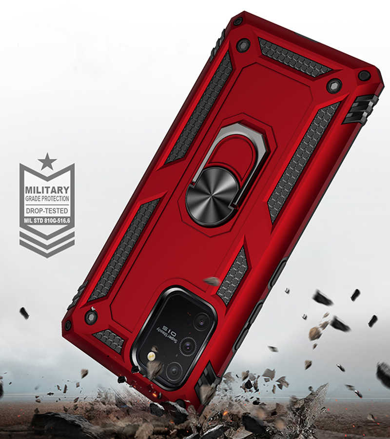 Samsung Galaxy A91 (S10 Lite) Uyumlu Kılıf Zore Vega Kapak - 4