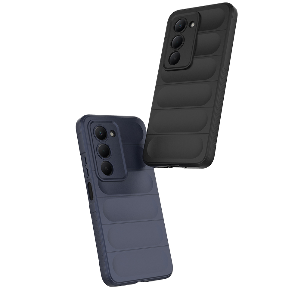 Xiaomi Redmi 15 Uyumlu Kılıf Esnek TPU Oyuklu Arka Yüzey Tasarımlı Zore Etnik Silikon Kapak - 1