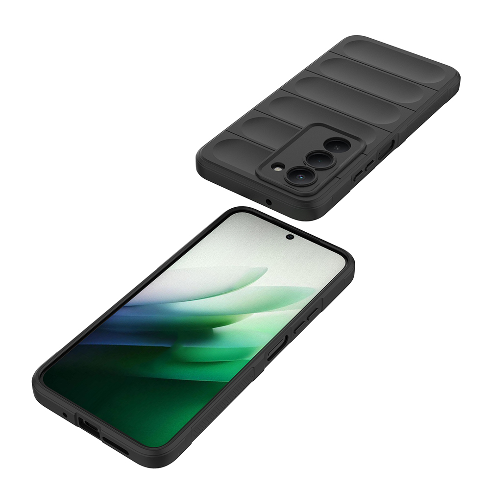 Xiaomi Redmi 15 Uyumlu Kılıf Esnek TPU Oyuklu Arka Yüzey Tasarımlı Zore Etnik Silikon Kapak - 5