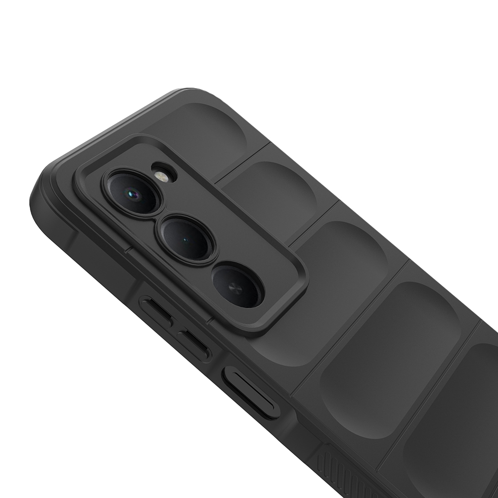 Xiaomi Redmi 15 Uyumlu Kılıf Esnek TPU Oyuklu Arka Yüzey Tasarımlı Zore Etnik Silikon Kapak - 7