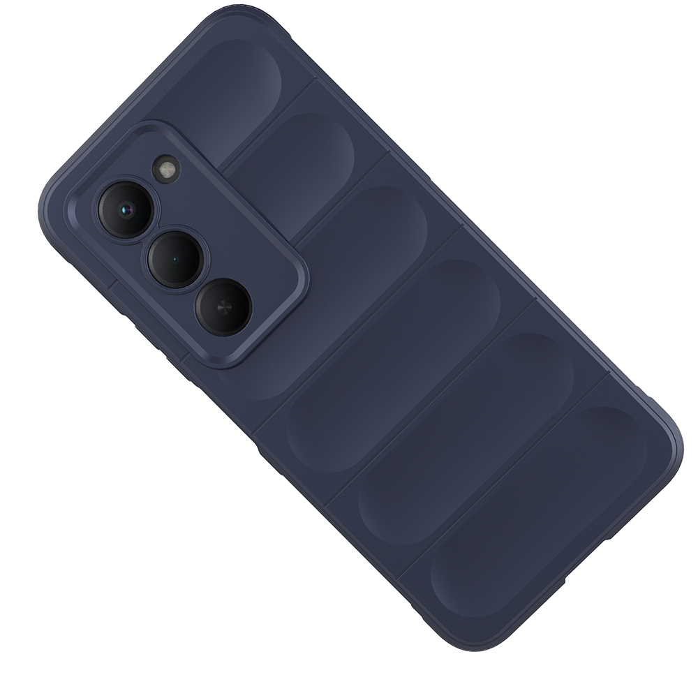 Xiaomi Redmi 15 Uyumlu Kılıf Esnek TPU Oyuklu Arka Yüzey Tasarımlı Zore Etnik Silikon Kapak - 9
