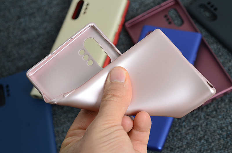 Samsung Galaxy Note 10 Plus Uyumlu Kılıf Zore Premier Silikon Kapak - 1