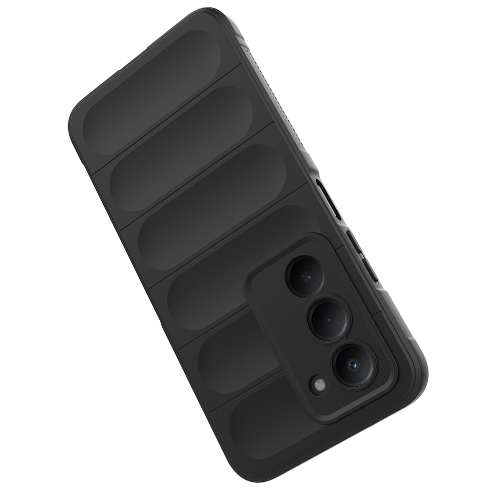 Xiaomi Redmi 15 Uyumlu Kılıf Esnek TPU Oyuklu Arka Yüzey Tasarımlı Zore Etnik Silikon Kapak - 17