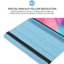 Samsung Galaxy T720 Tab S5E Uyumlu Zore Dönebilen Standlı Kılıf - 2