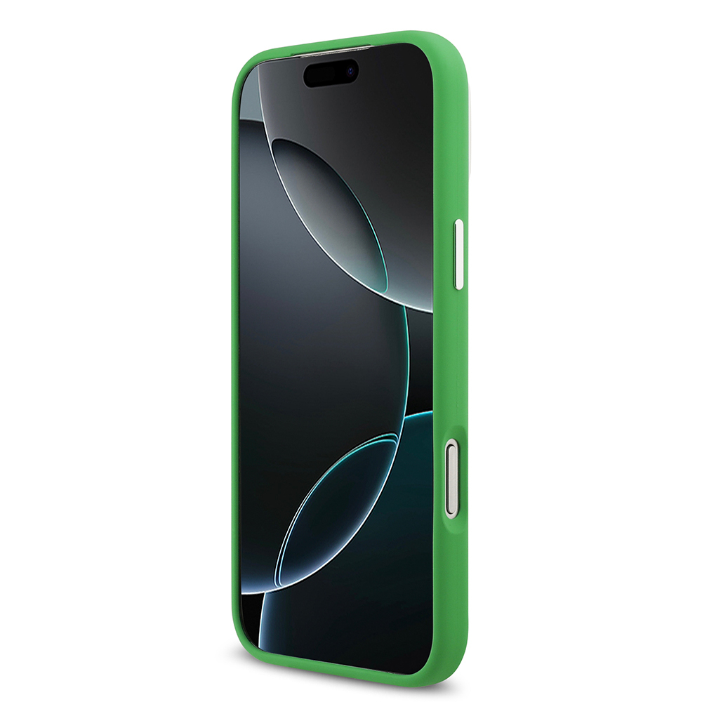Apple iPhone 17 Pro Max Uyumlu Kılıf Lacoste Orjinal Lisanslı M-safe Şarj Özellikli İkonik Logolu Metal Kamera Çerçeveli Silikon Kapak - 18