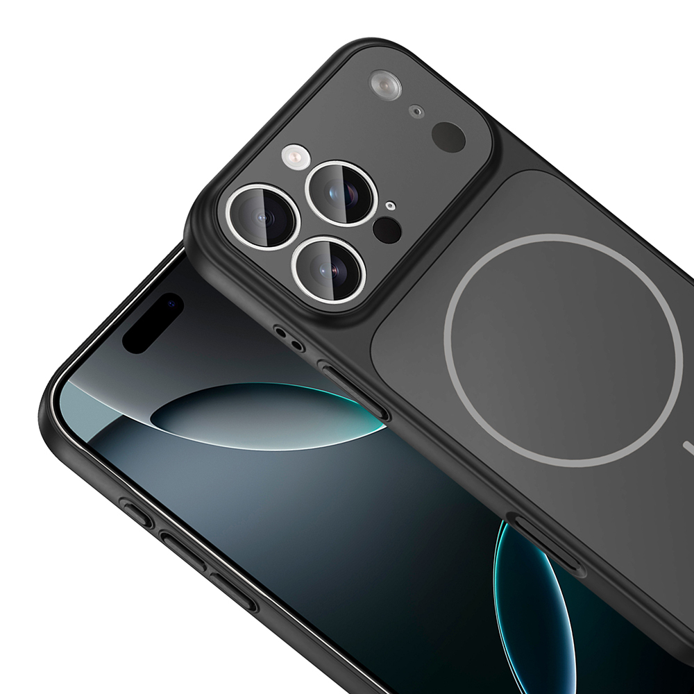 Apple iPhone 14 Pro Max Uyumlu Kılıf Zore M-Safe Şarj Özellikli Kamera Korumalı Formen Kapak - 7