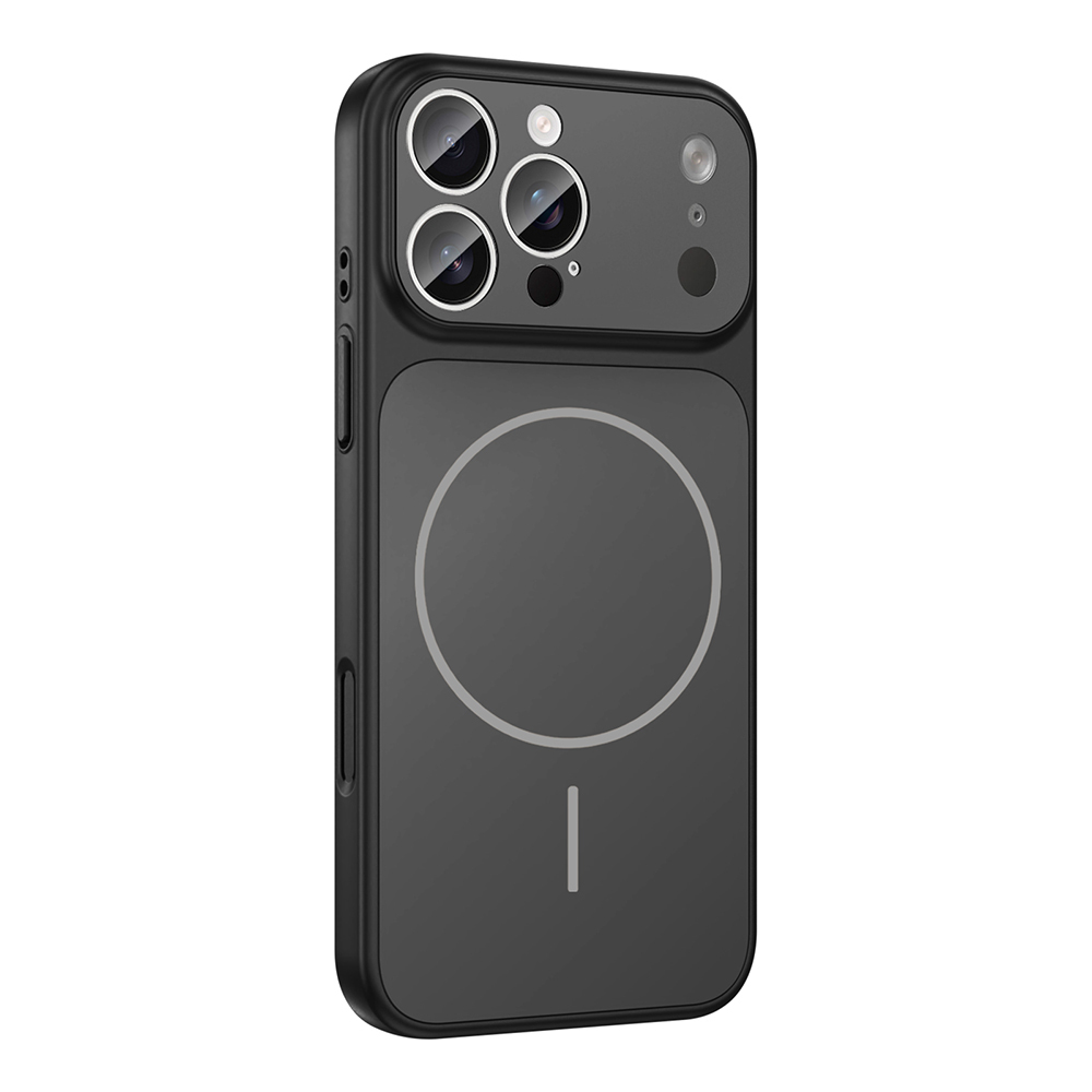 Apple iPhone 15 Pro Max Uyumlu Kılıf Zore M-Safe Şarj Özellikli Kamera Korumalı Formen Kapak - 1