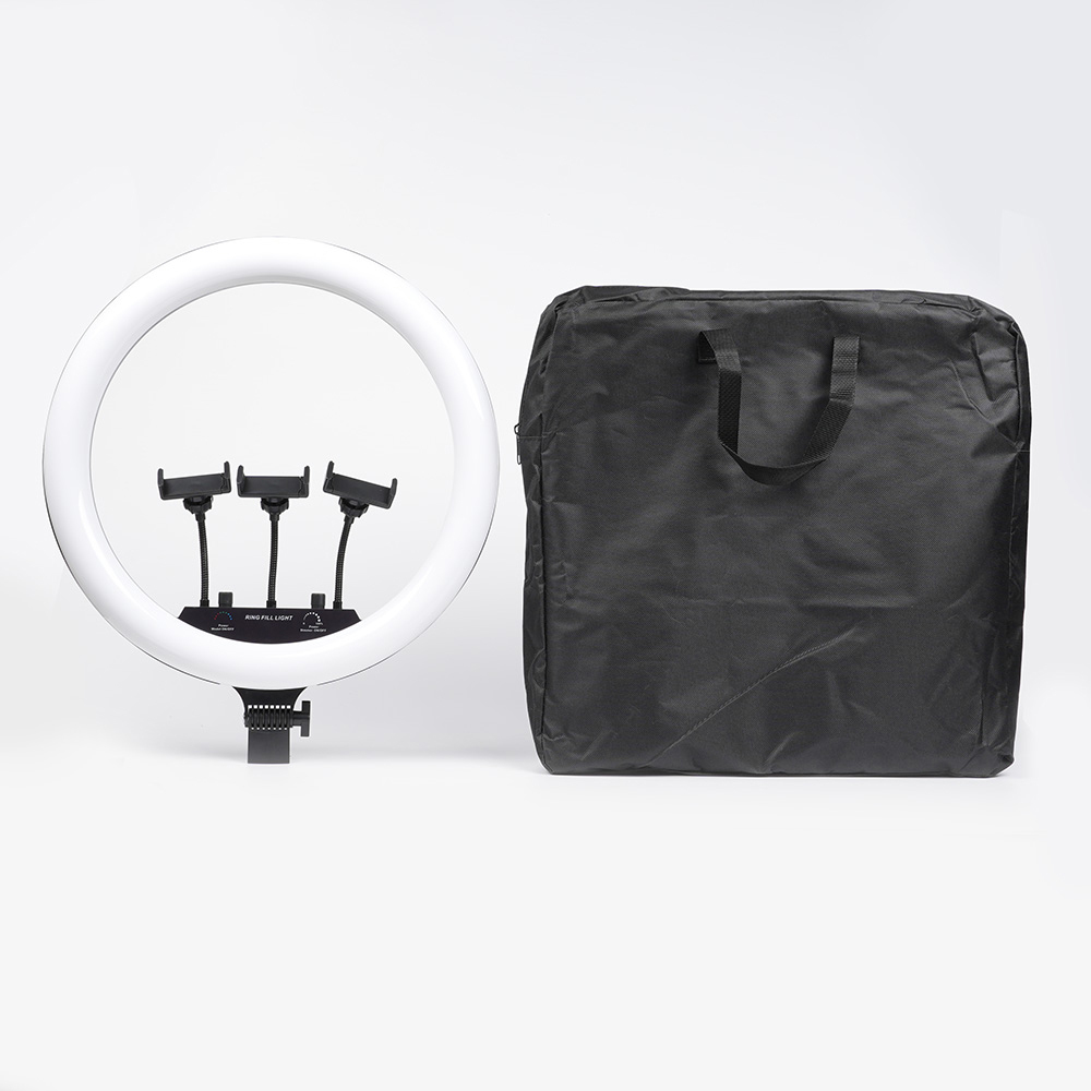 Zore MJ-18 Uzaktan Kumandalı 45cm Işıklı Telefon Tutucu Ring Light - 4