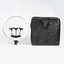 Zore MJ-18 Uzaktan Kumandalı 45cm Işıklı Telefon Tutucu Ring Light - 4