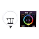 Zore MJ-18 Uzaktan Kumandalı 45cm Işıklı Telefon Tutucu Ring Light - 5