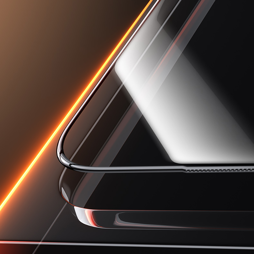 Apple iPhone 17 Pro Uyumlu Benks Glass Warrior 2.0 EZFita Safir Cam Ekran Koruyucu + Kolay Uygulama Aparatı - 7