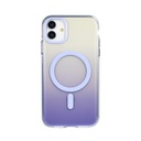 Apple iPhone 11 Uyumlu Kılıf M-safe Şarj Özellikli Transparan Renk Geçişli Zore Toros Kapak - 1