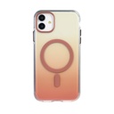 Apple iPhone 11 Uyumlu Kılıf M-safe Şarj Özellikli Transparan Renk Geçişli Zore Toros Kapak - 3