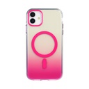 Apple iPhone 11 Uyumlu Kılıf M-safe Şarj Özellikli Transparan Renk Geçişli Zore Toros Kapak - 5