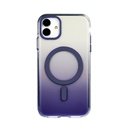 Apple iPhone 11 Uyumlu Kılıf M-safe Şarj Özellikli Transparan Renk Geçişli Zore Toros Kapak - 8
