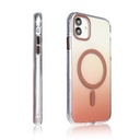Apple iPhone 11 Uyumlu Kılıf M-safe Şarj Özellikli Transparan Renk Geçişli Zore Toros Kapak - 11