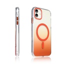 Apple iPhone 11 Uyumlu Kılıf M-safe Şarj Özellikli Transparan Renk Geçişli Zore Toros Kapak - 12