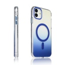 Apple iPhone 11 Uyumlu Kılıf M-safe Şarj Özellikli Transparan Renk Geçişli Zore Toros Kapak - 14