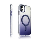 Apple iPhone 11 Uyumlu Kılıf M-safe Şarj Özellikli Transparan Renk Geçişli Zore Toros Kapak - 18