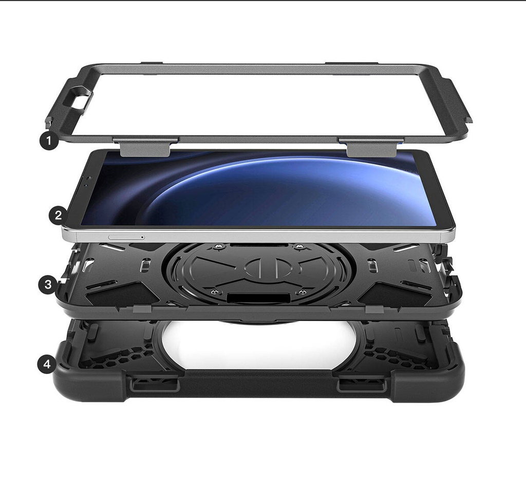 Samsung Galaxy Tab A9 Uyumlu Zore Defender Tablet Silikon - 18