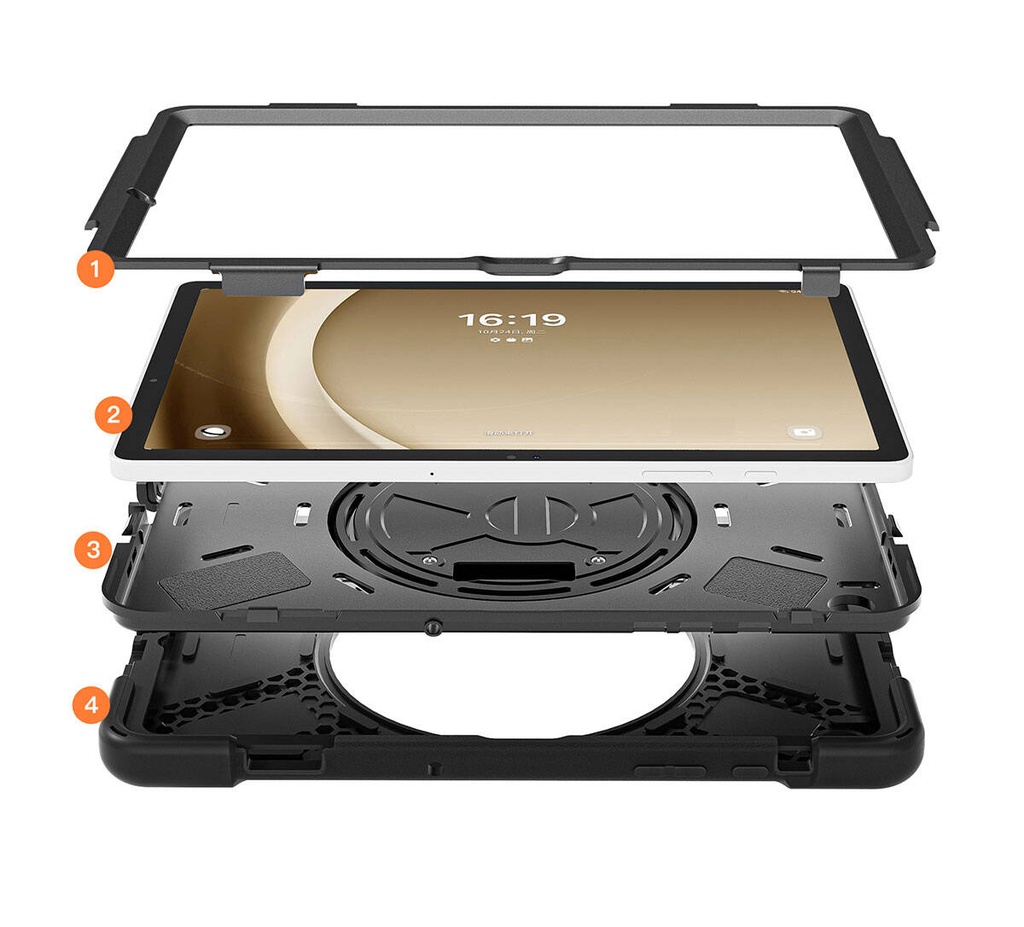 Samsung Galaxy Tab A9 Plus Uyumlu Zore Defender Tablet Silikon - 16