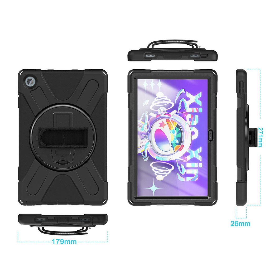 Lenovo Tab M10 Plus TB-125F - TB-128F 3. Jenerasyon Uyumlu Zore Defender Tablet Silikon - 5