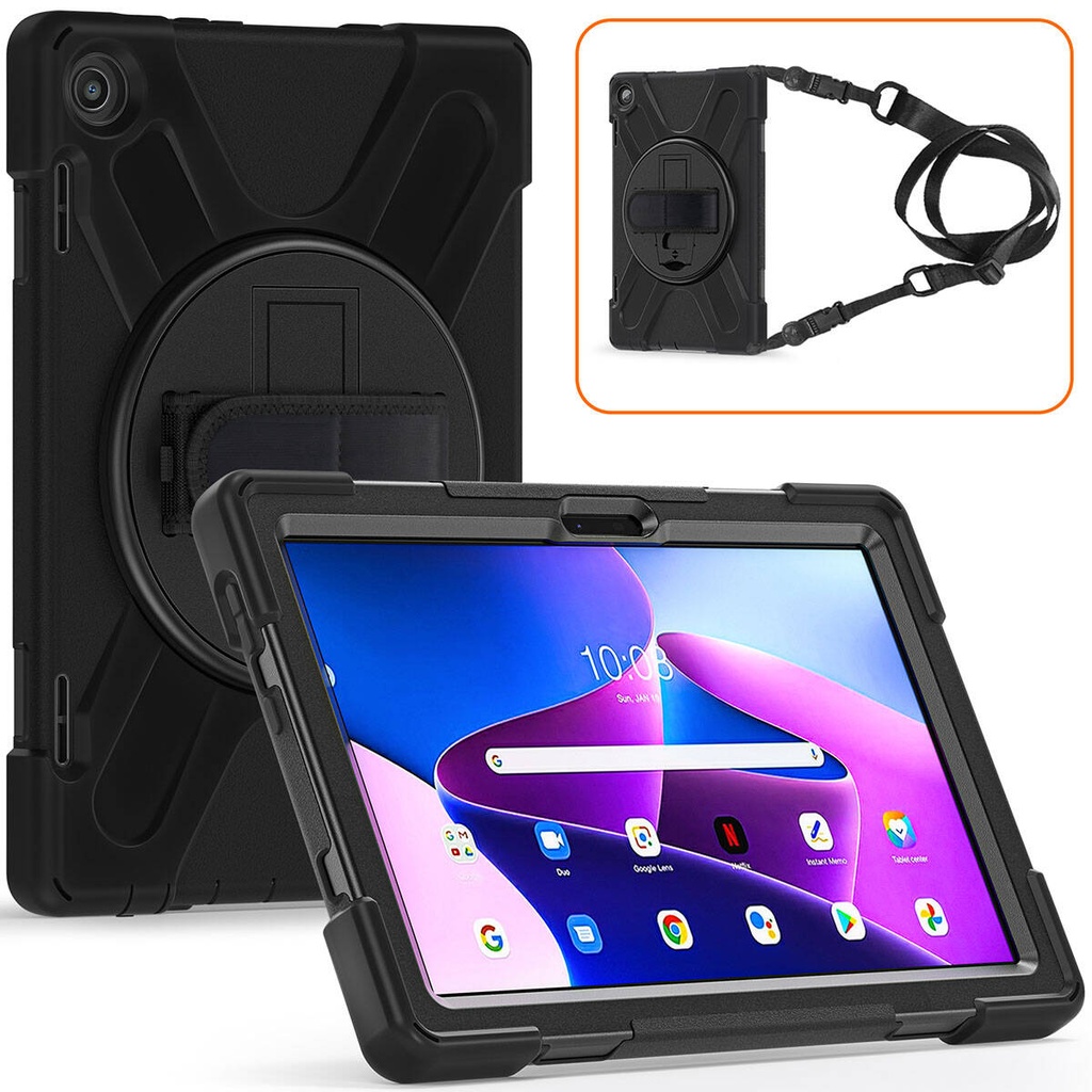 Lenovo Tab M10 HD (2.Nesil) 2022 Uyumlu Zore Defender Tablet Silikon - 7